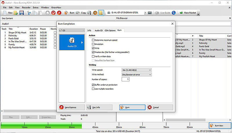 Nero Burning ROM: Best CD burning software