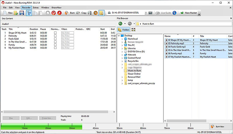 Nero Burning ROM: Best CD burning software